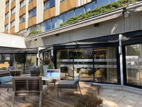 SONORISATION DE LA TERRASSE HOTEL A DIJON